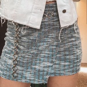 Wild Fable Trendy Junior Mini Skirt Size L